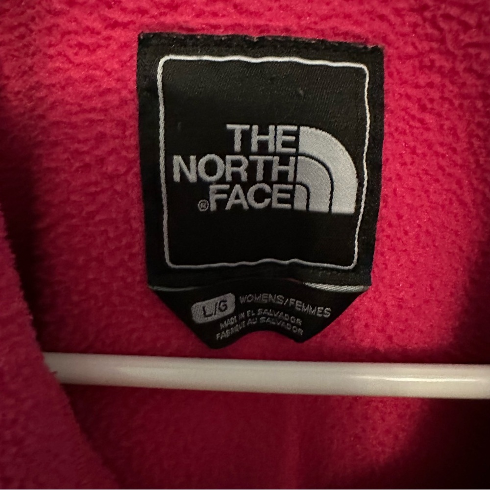 The North Face Pink Denali Jacket, Size L - Picture 4 of 6